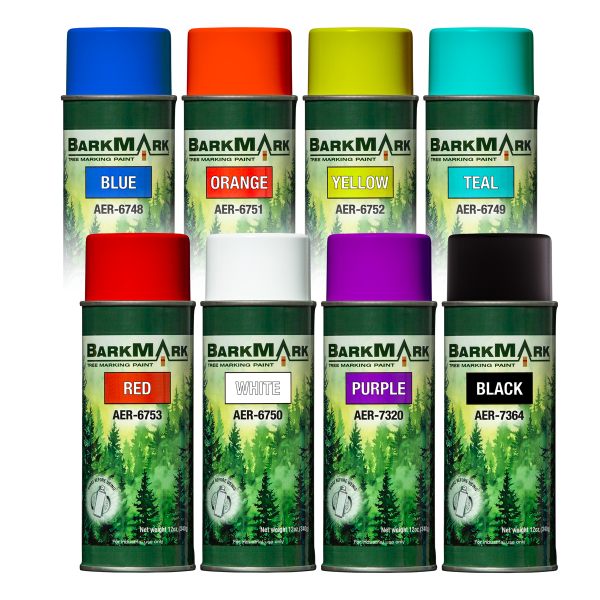 BarkMark aerosol cans